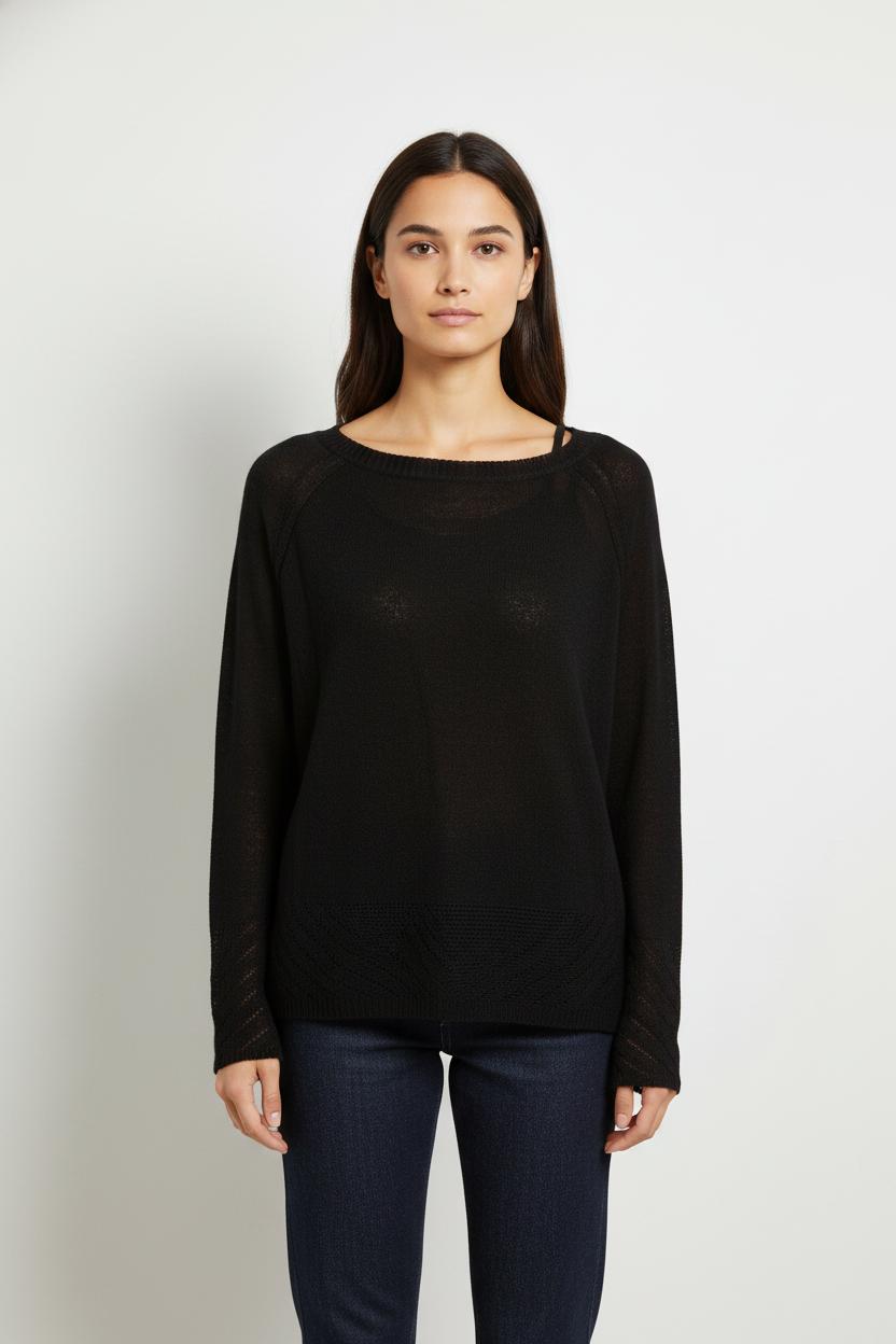 Pull Noir - Taille L/40