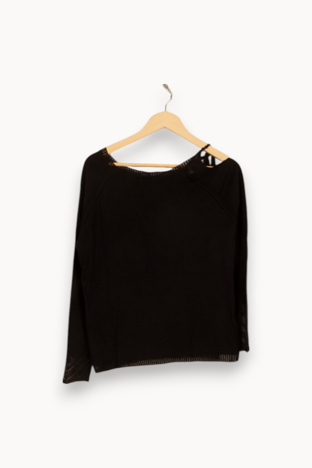 Pull Noir - Taille L/40 de la marque IKKS | PARAD51563 - Vendu par Paradigme - Image 2