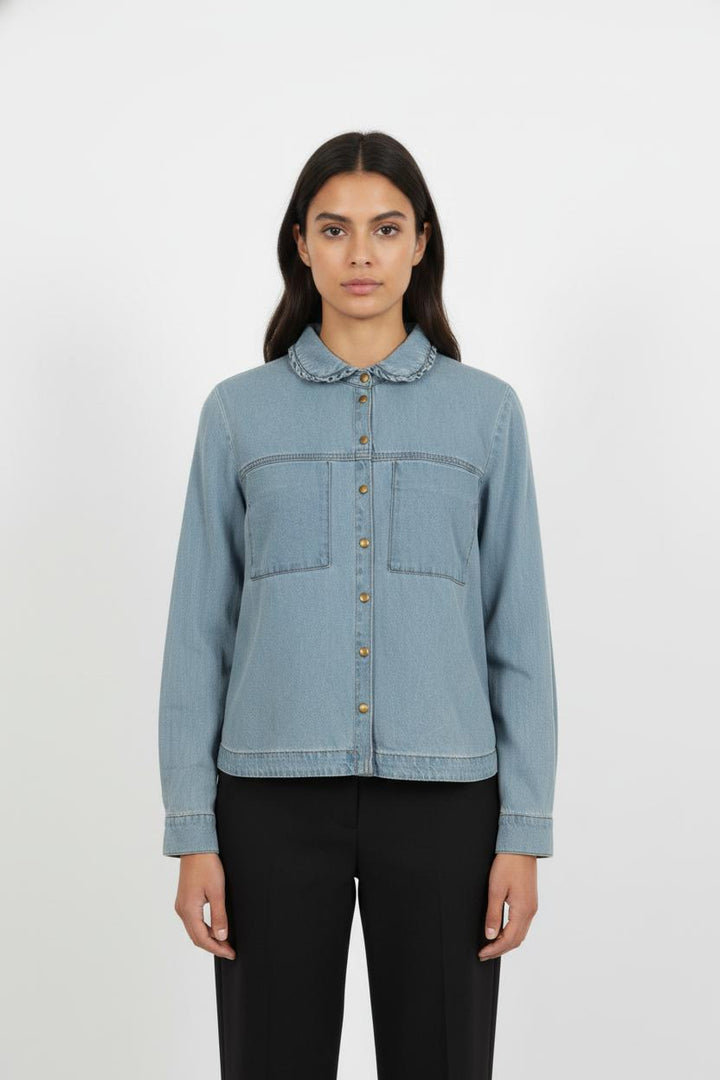 Veste en Jean Bleue - Taille XL/42