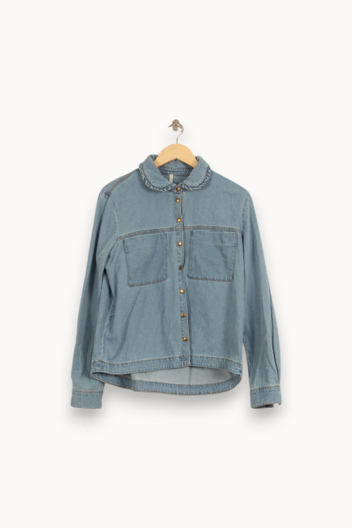 Veste en Jean Bleue - Taille XL/42 de la marque I.Code | PARAD51564 - Vendu par Paradigme - Image 2