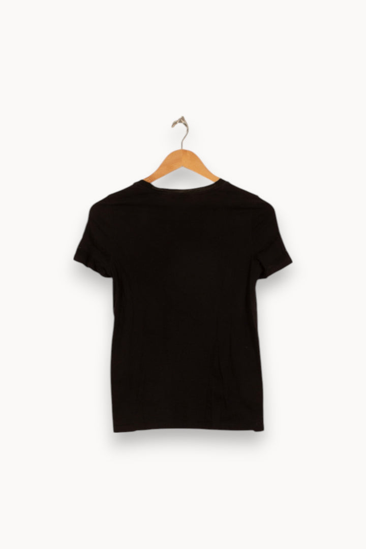 T-shirt Noir - Taille S/36 de la marque Sandro | PARAD51572 - Vendu par Paradigme - Image 4