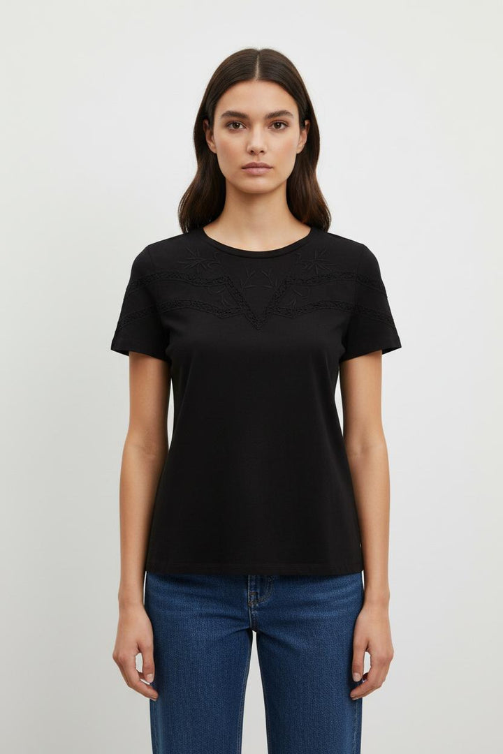 T-shirt Noir - Taille S/36
