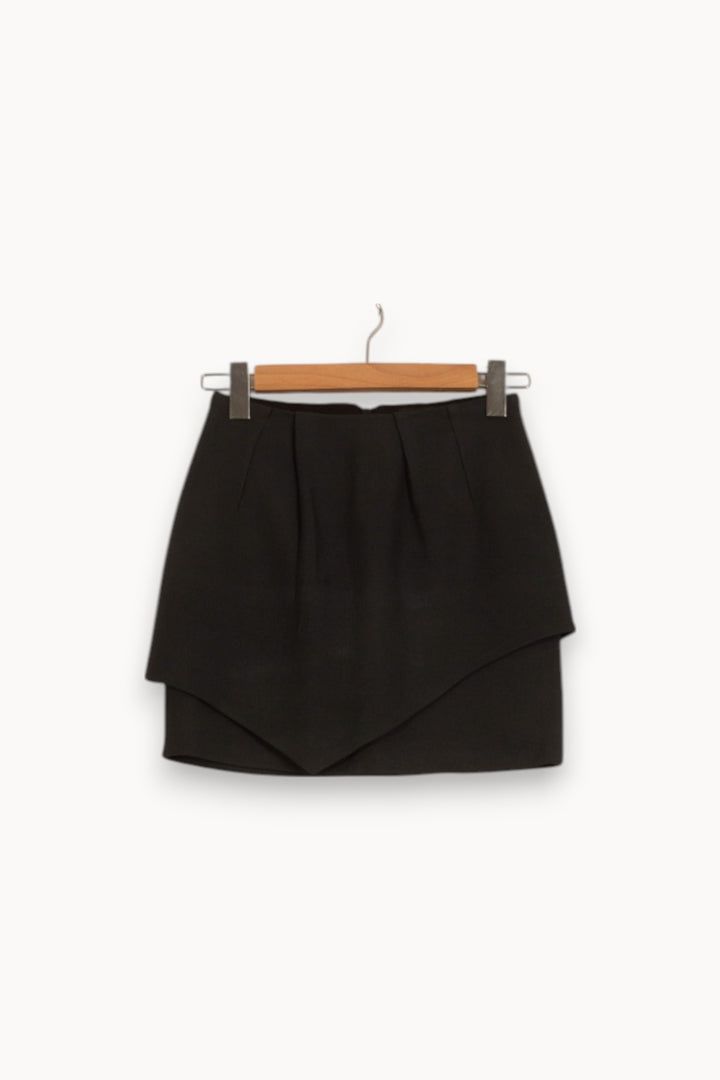 Jupe Courte Noire - Taille S/36 de la marque The Kooples | PARAD51573 - Vendu par Paradigme - Image 2
