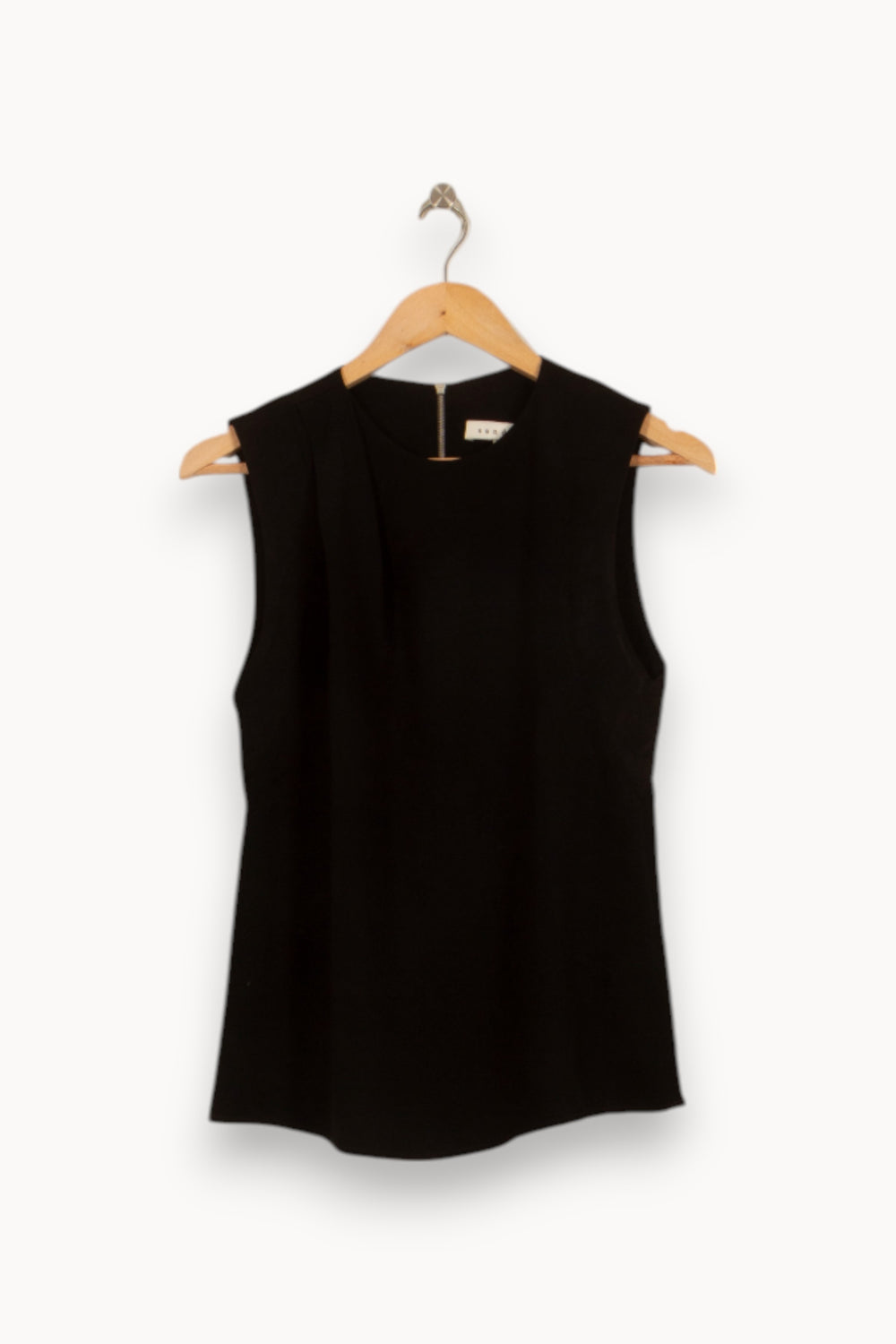 Débardeur Noir - Taille S/36 de la marque Sandro | PARAD51577 - Vendu par Paradigme - Image 2