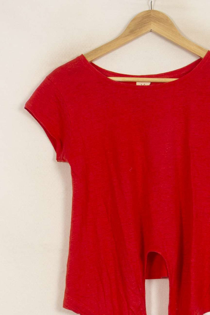 Tee-shirt Rouge - Taille XS/34 de la marque Marie Sixtine | PARAD51586 - Vendu par Paradigme - Image 3