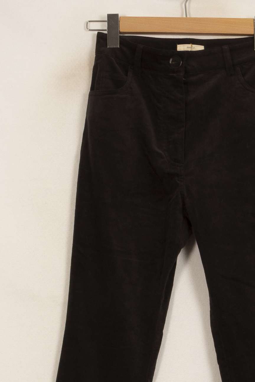 Pantalon Évasé Noir - Taille XS/34 de la marque Sessùn | PARAD51590 - Vendu par Paradigme - Image 3
