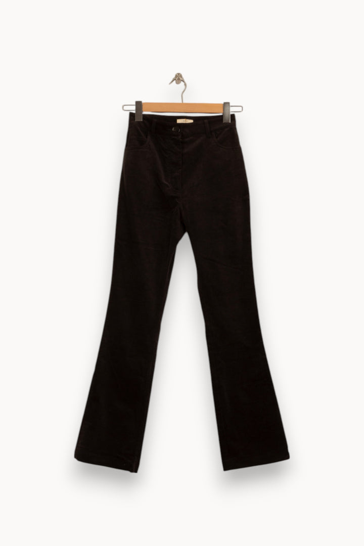 Pantalon Évasé Noir - Taille XS/34 de la marque Sessùn | PARAD51590 - Vendu par Paradigme - Image 2