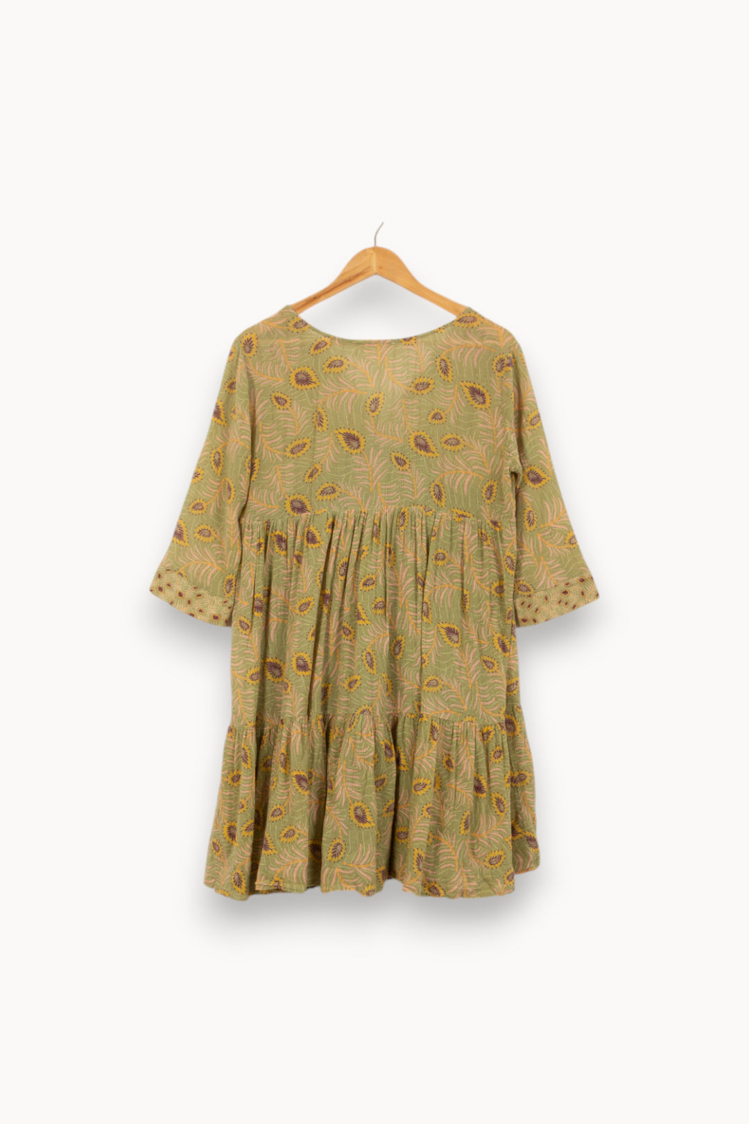 Robe Courte Verte - Taille S/36 de la marque ba&sh | PARAD51591 - Vendu par Paradigme - Image 4