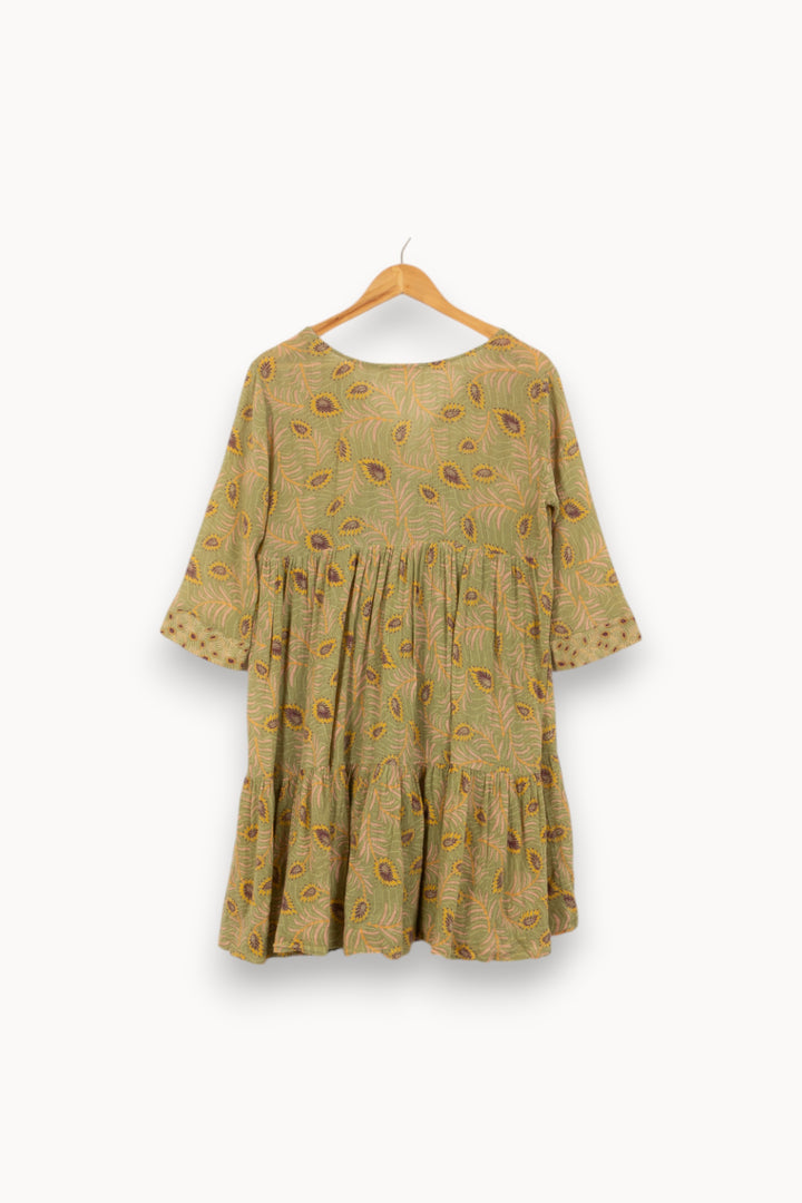 Robe Courte Verte - Taille S/36 de la marque ba&sh | PARAD51591 - Vendu par Paradigme - Image 4