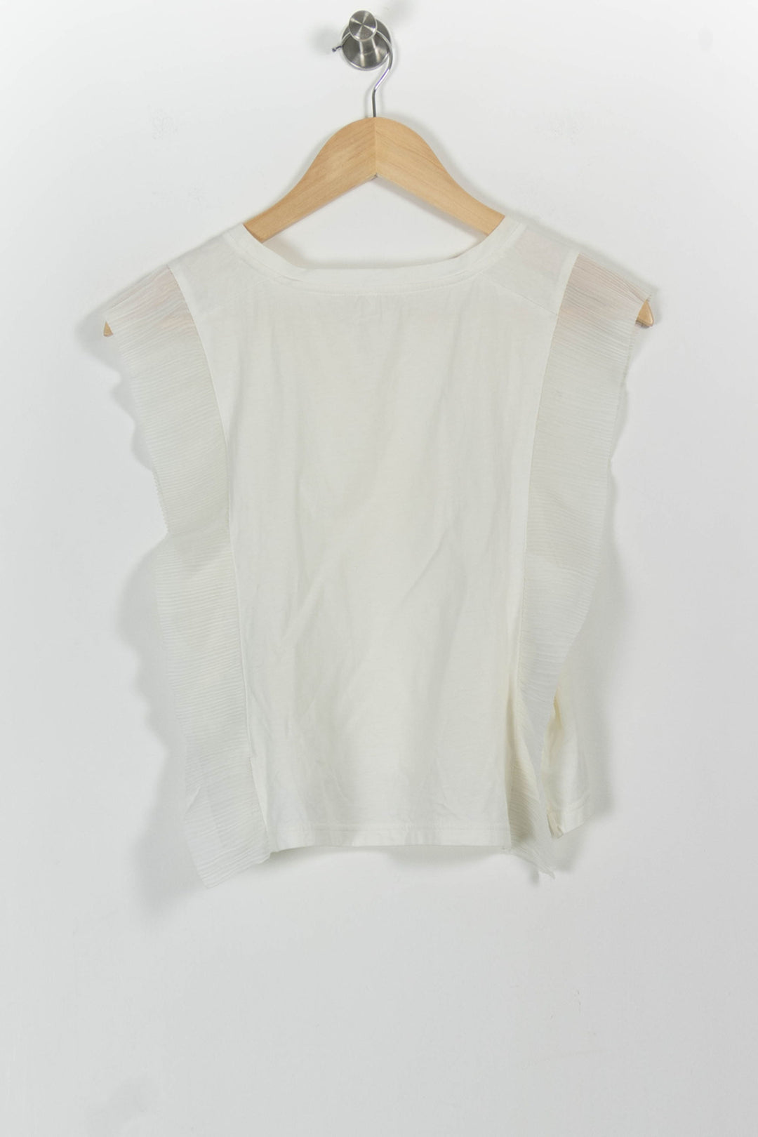 Top Blanc - Taille M/38 de la marque Maje | PARAD51593 - Vendu par Paradigme - Image 4