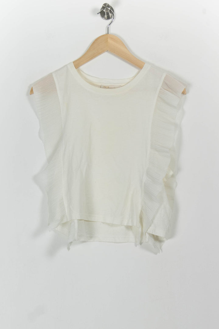Top Blanc - Taille M/38 de la marque Maje | PARAD51593 - Vendu par Paradigme - Image 2