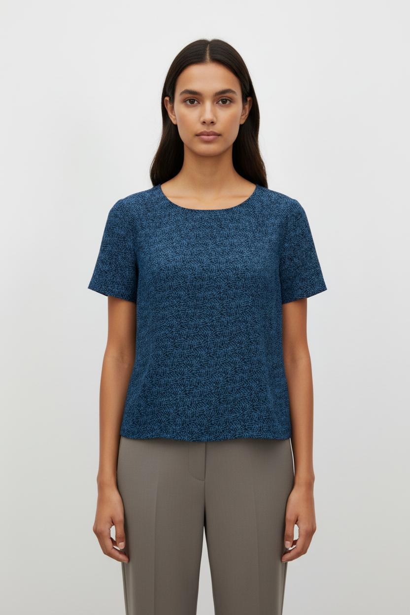 Blouse Bleue - Taille L/40