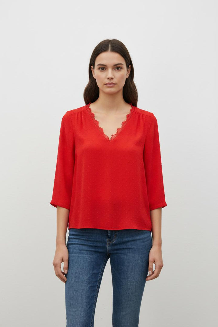 Blouse Rouge - Taille L/40