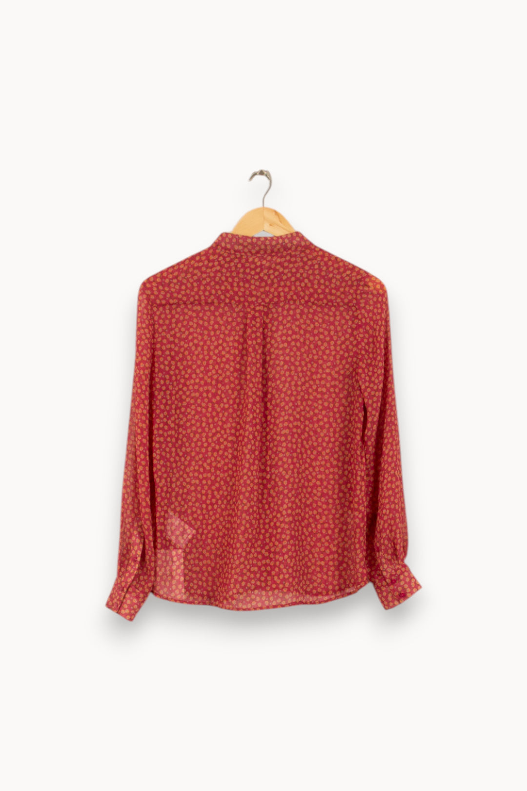 Chemise Rouge et Jaune - Taille M/38 de la marque Sud express | PARAD51606 - Vendu par Paradigme - Image 4