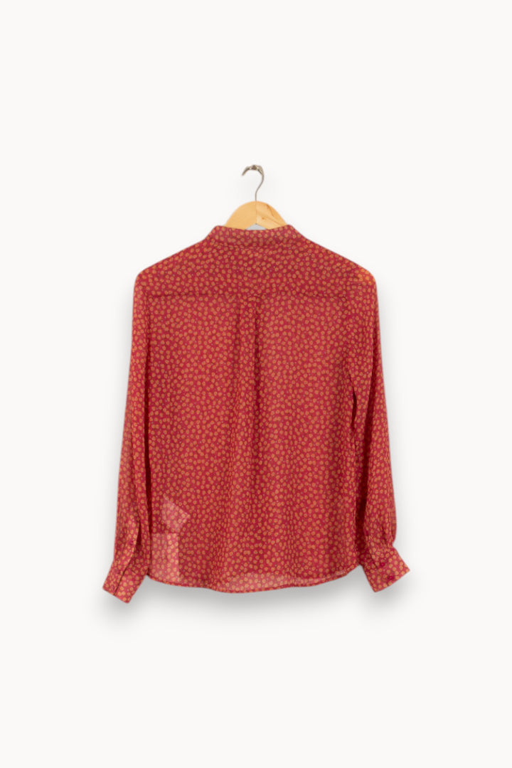 Chemise Rouge et Jaune - Taille M/38 de la marque Sud express | PARAD51606 - Vendu par Paradigme - Image 4