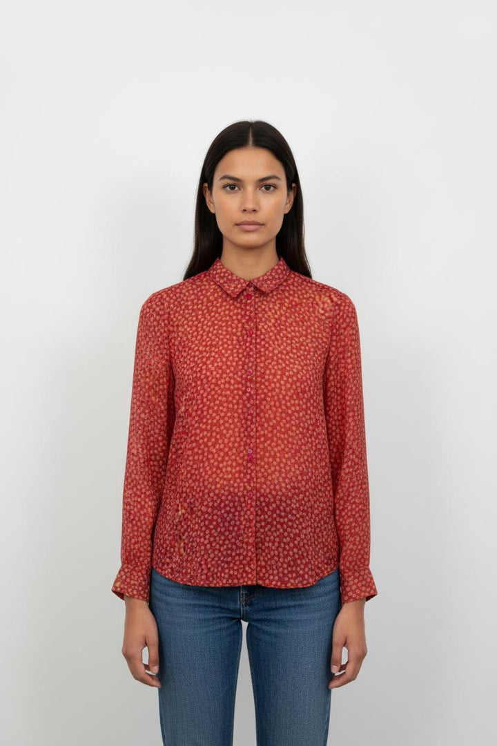 Chemise Rouge et Jaune - Taille M/38
