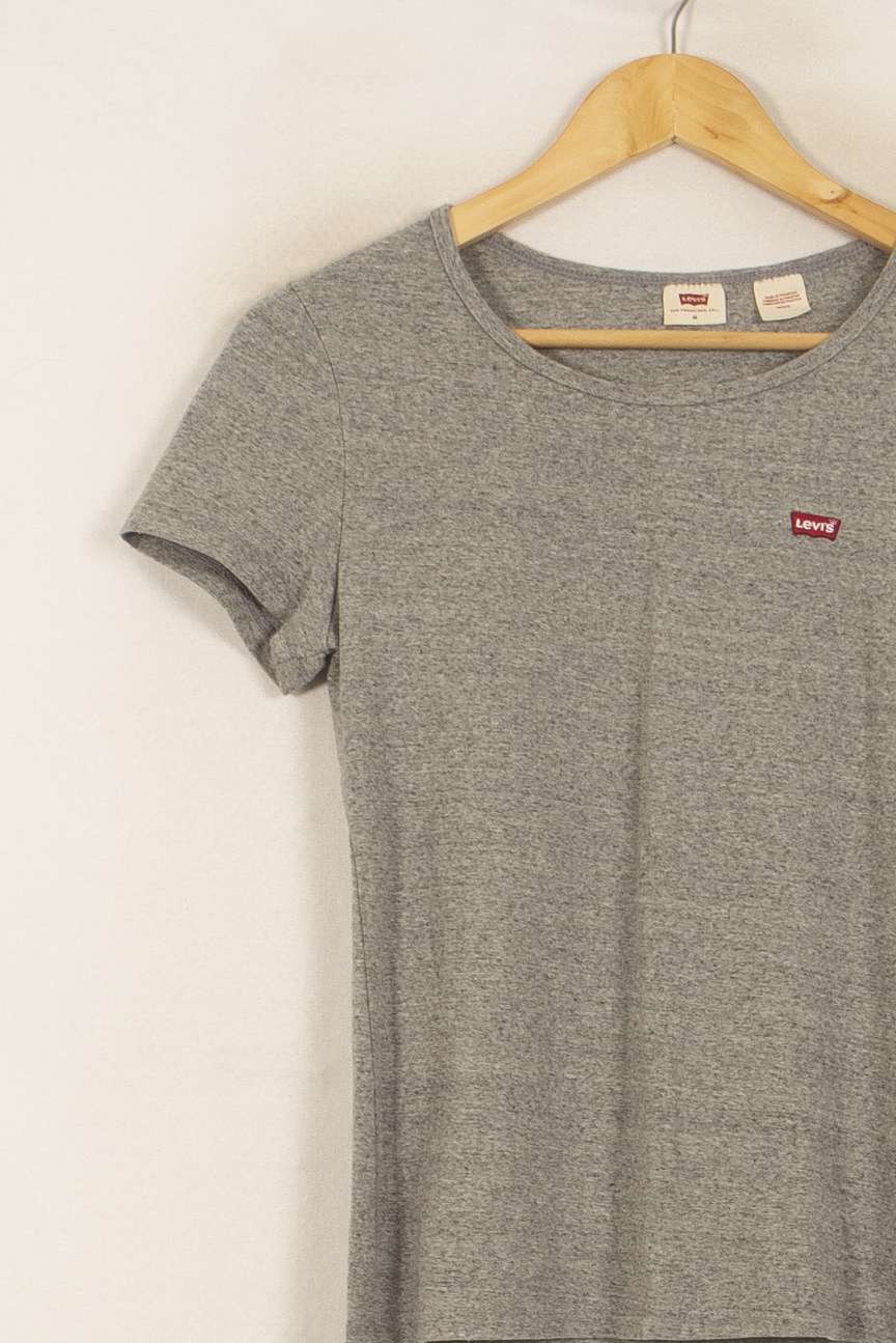 T-shirt Gris - Taille M/38 de la marque Levi's | PARAD51609 - Vendu par Paradigme - Image 3