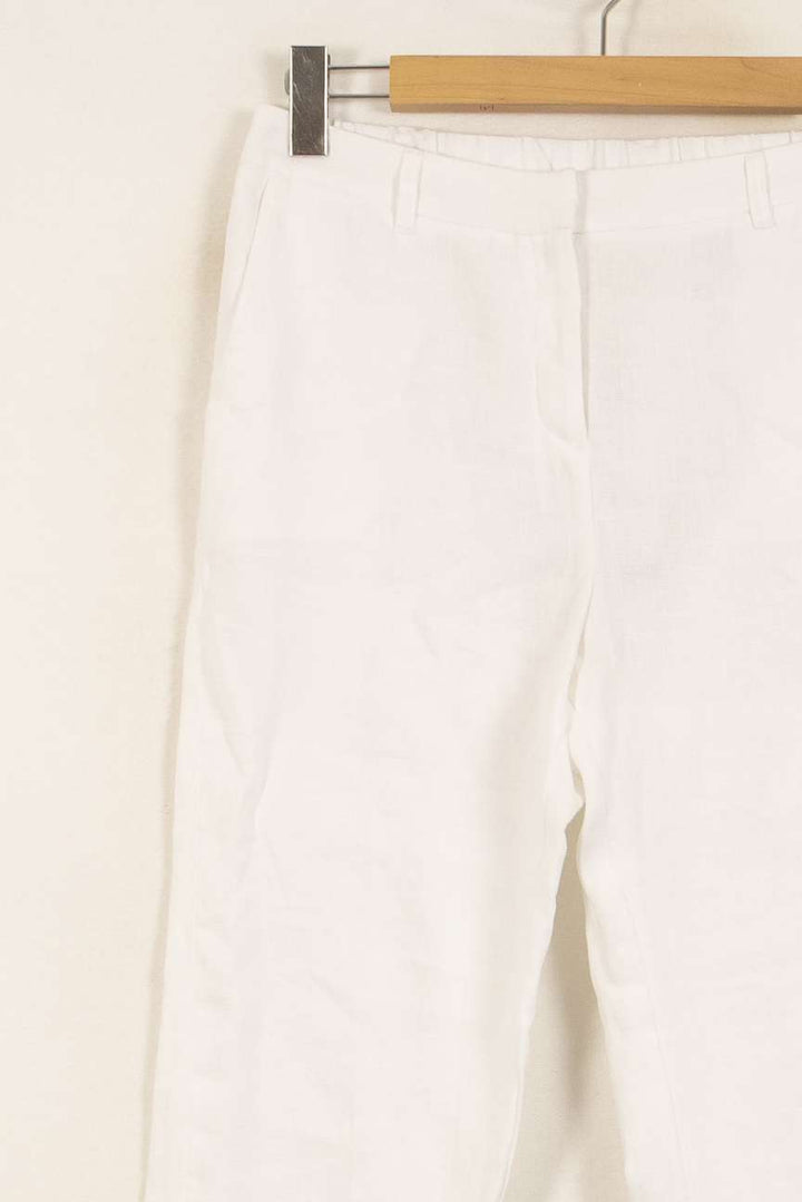 Pantalon Chino Blanc - Taille L/40 de la marque Maison 123 | PARAD51615 - Vendu par Paradigme - Image 3