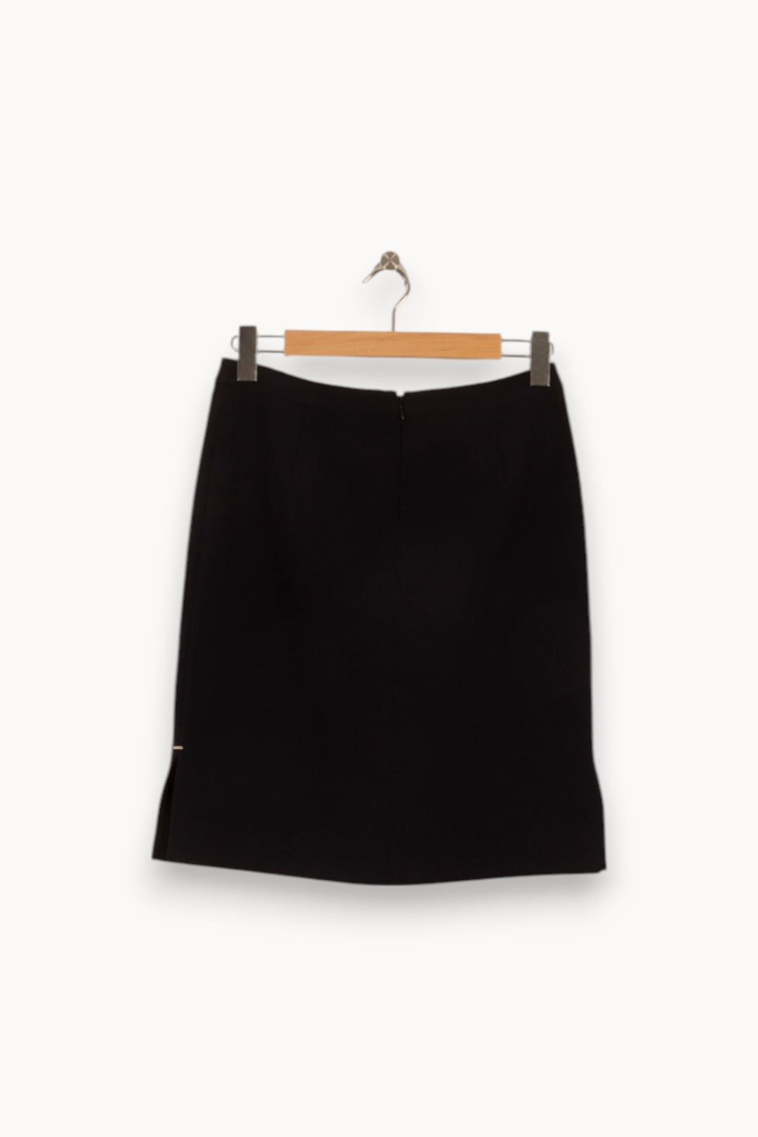 Jupe Courte Noire - Taille M/38 de la marque Caroll | PARAD51617 - Vendu par Paradigme - Image 4