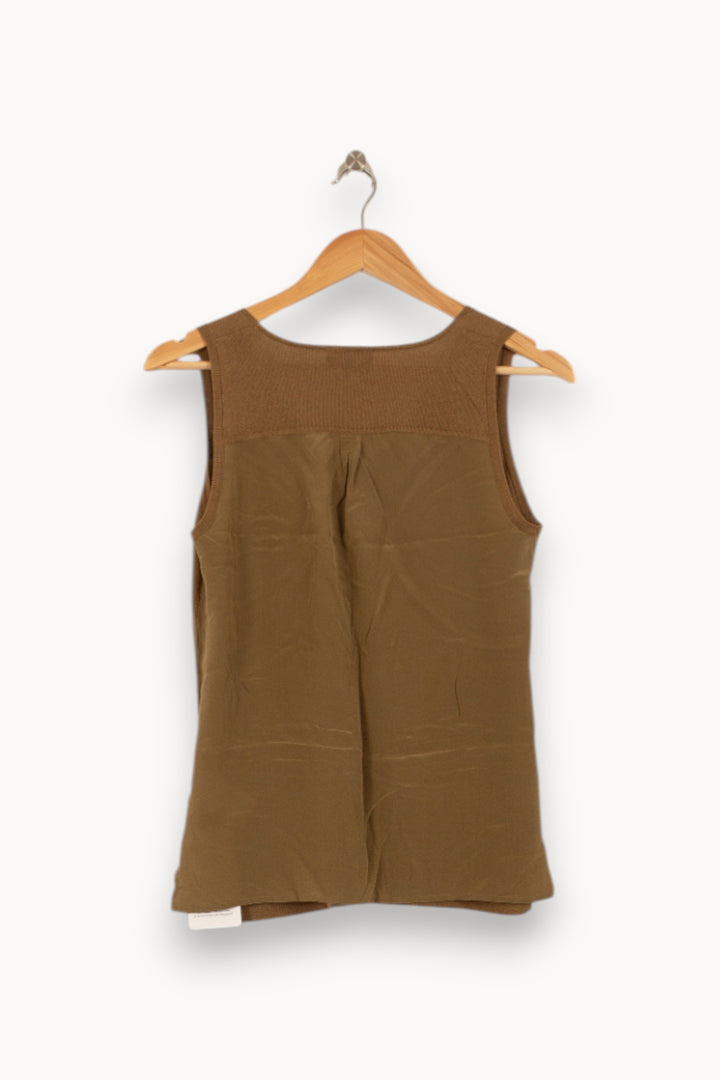 Débardeur Marron - Taille S/36 de la marque Caroll | PARAD51621 - Vendu par Paradigme - Image 4