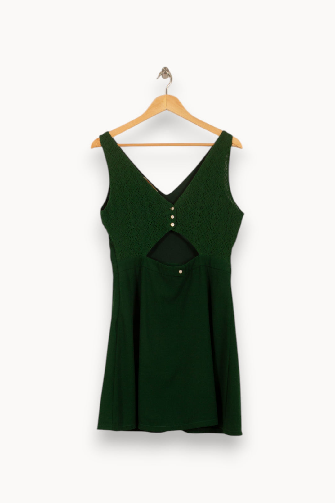 Robe Évasée Verte - Taille L/40 de la marque La Petite Etoile | PARAD51622 - Vendu par Paradigme - Image 4
