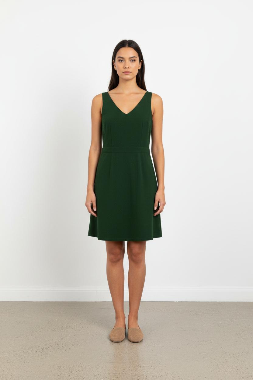 Robe Évasée Verte - Taille L/40
