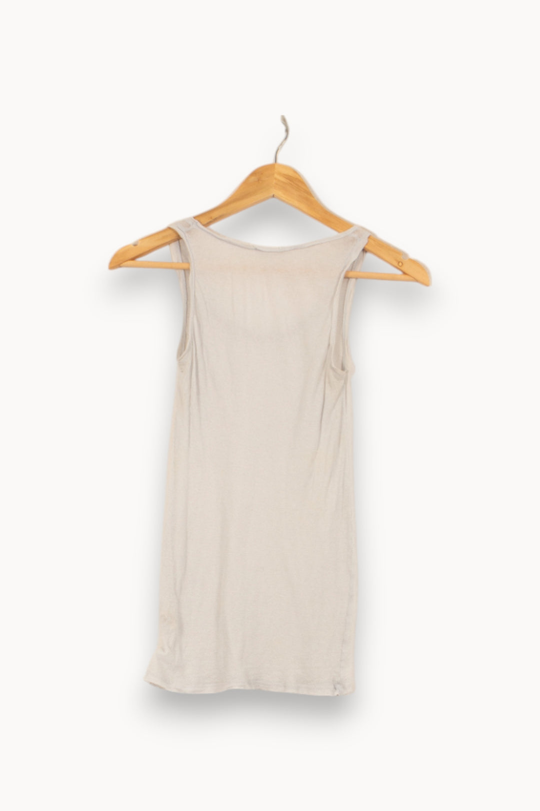 Débardeur Blanc - Taille S/36 de la marque American Vintage | PARAD51624 - Vendu par Paradigme - Image 4