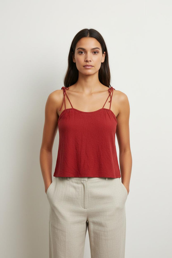 Débardeur Bordeaux - Taille XS/34