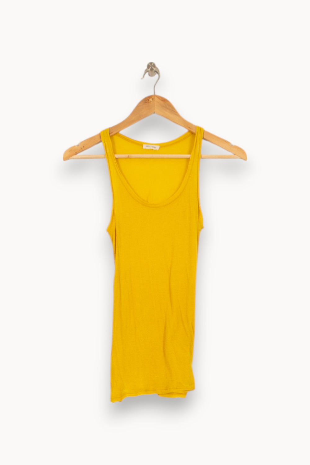 Débardeur Jaune - Taille S/36 de la marque American Vintage | PARAD51634 - Vendu par Paradigme - Image 2