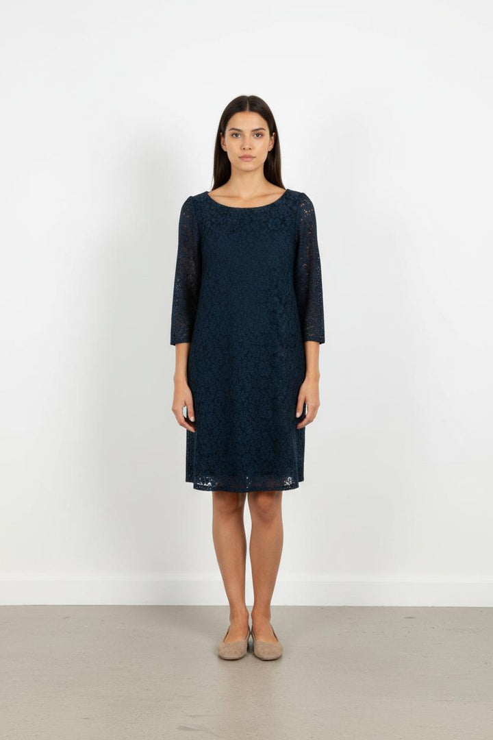 Robe en Dentelle Bleue - Taille M/38