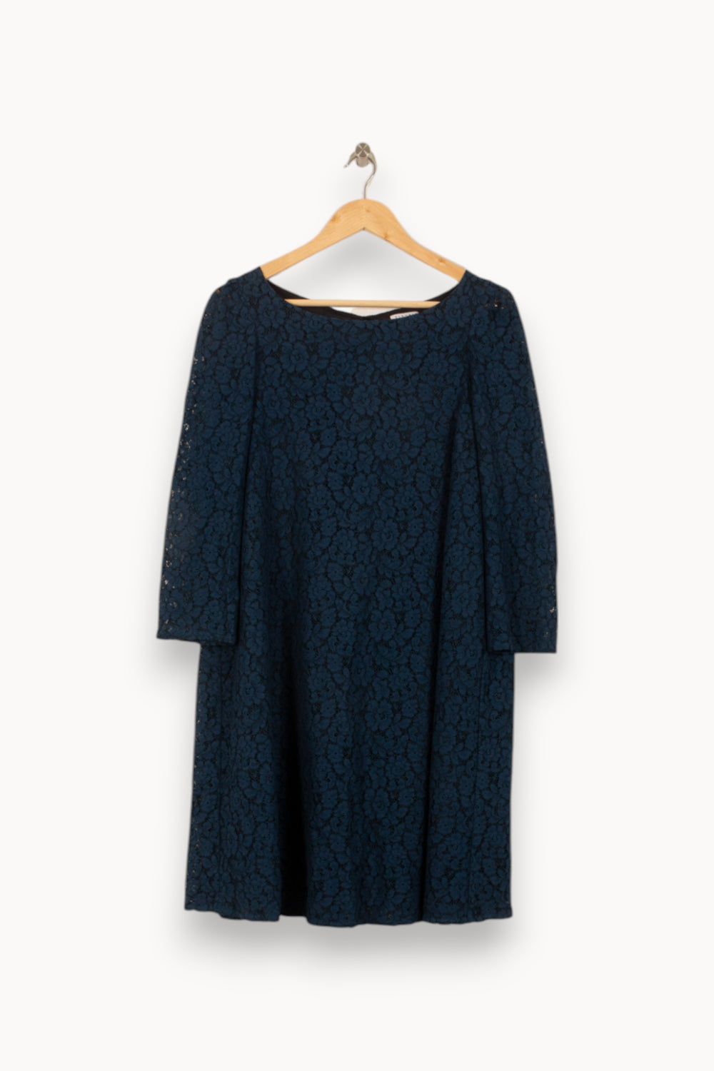 Robe en Dentelle Bleue - Taille M/38 de la marque Claudie Pierlot | PARAD51640 - Vendu par Paradigme - Image 2