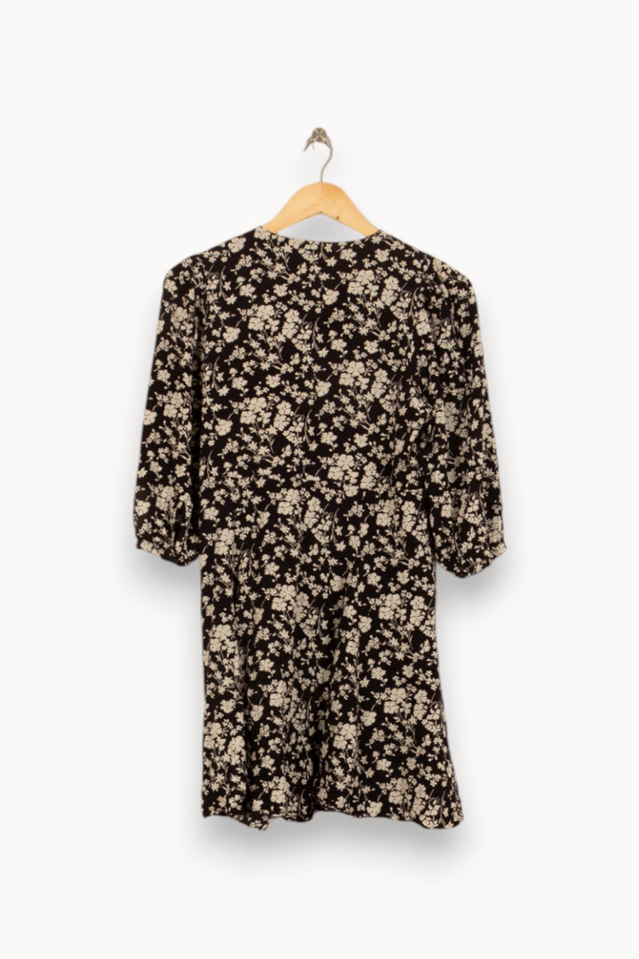 Robe Courte Noire et Blanche - Taille L/40 de la marque Comptoir des Cotonniers | PARAD51643 - Vendu par Paradigme - Image 4