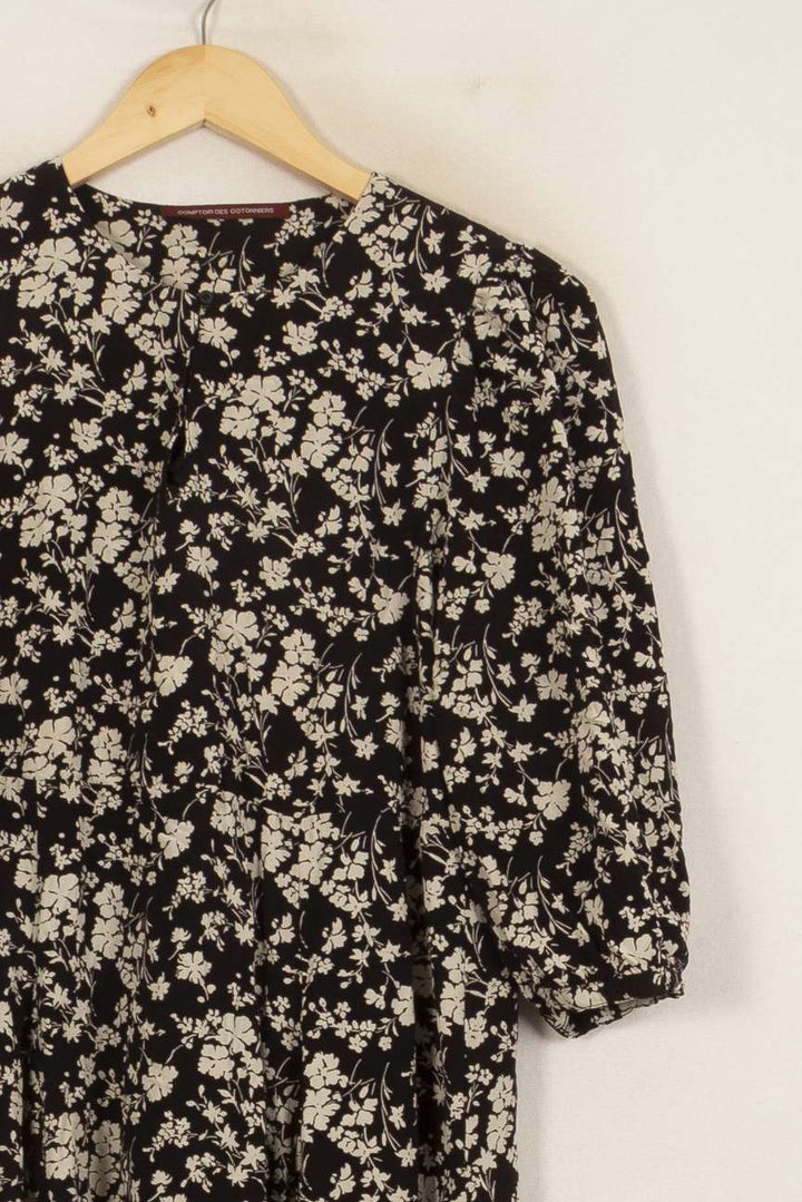 Robe Courte Noire et Blanche - Taille L/40 de la marque Comptoir des Cotonniers | PARAD51643 - Vendu par Paradigme - Image 3