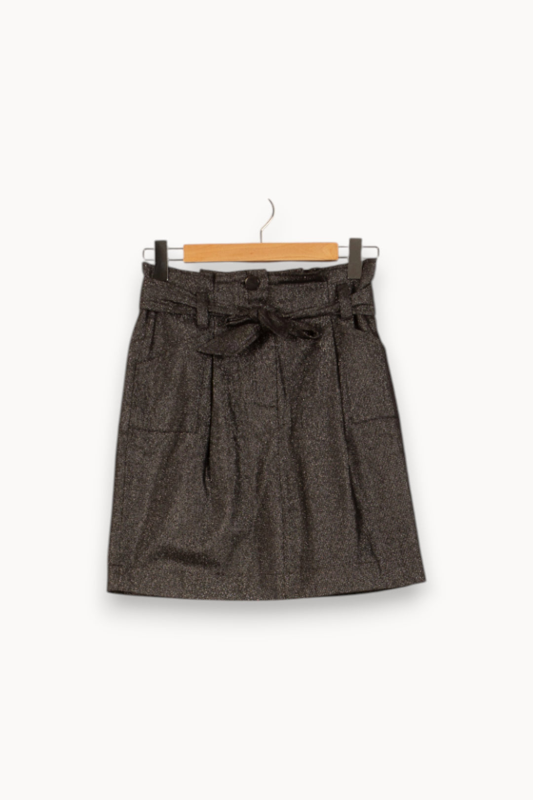 Jupe Courte Grise - Taille M/38 de la marque Ekyog | PARAD51647 - Vendu par Paradigme - Image 2