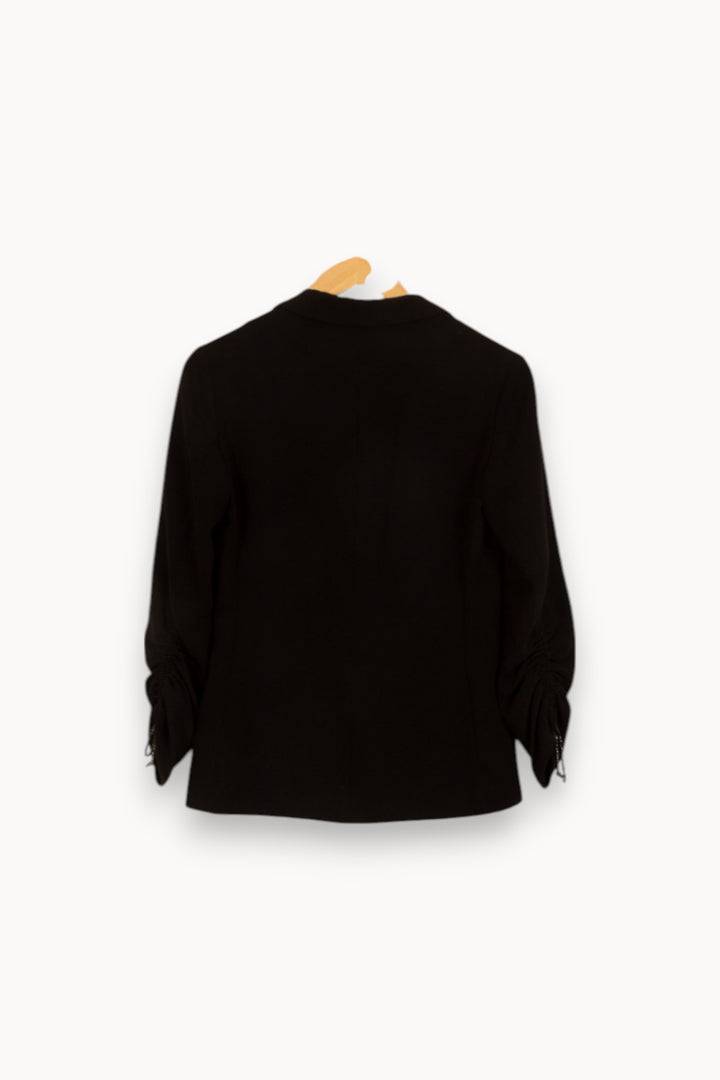 Veste Tailleur Noire - Taille XS/34 de la marque Maje | PARAD51656 - Vendu par Paradigme - Image 4