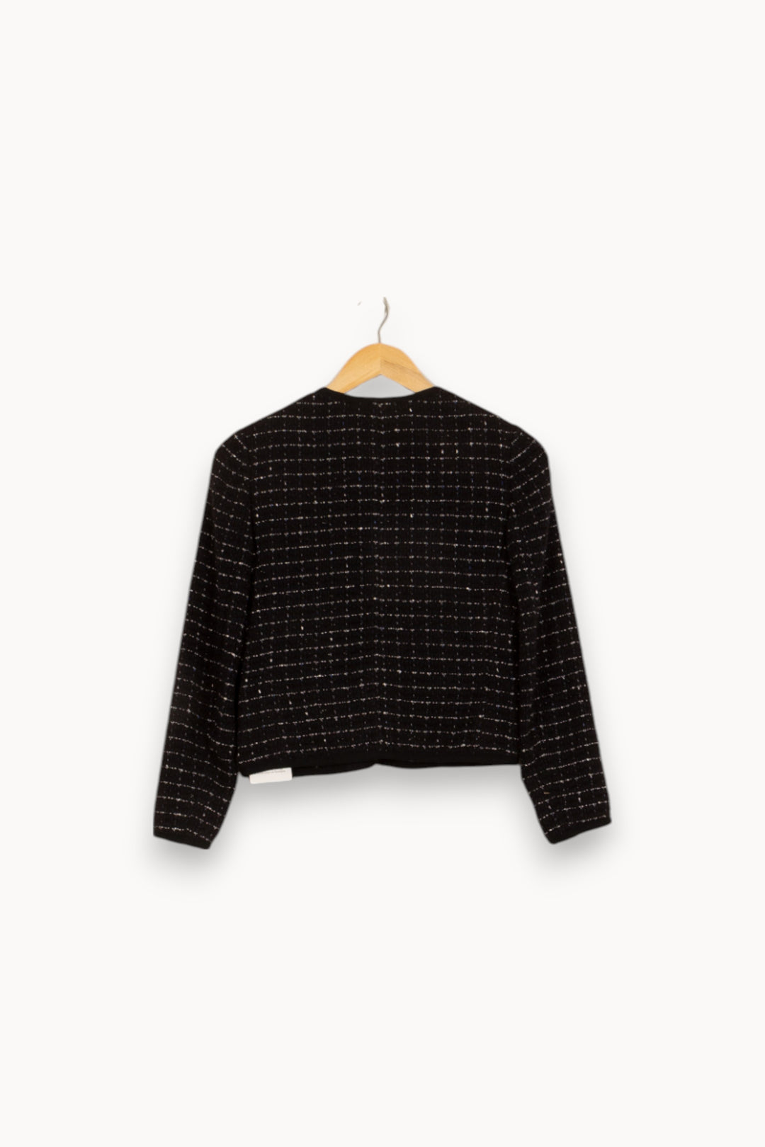 Veste Tweed Noire et Blanche - Taille XS/34 de la marque Pablo | PARAD51658 - Vendu par Paradigme - Image 4