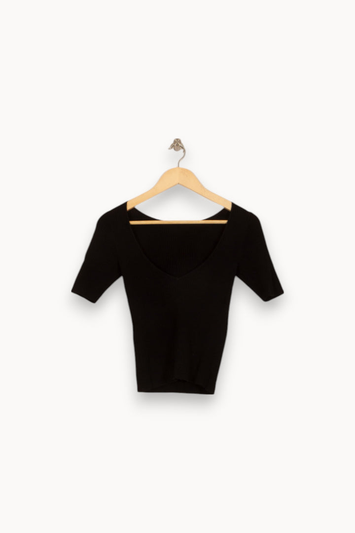 Top Noir - Taille S/36 de la marque Petite Mendigote | PARAD51667 - Vendu par Paradigme - Image 4