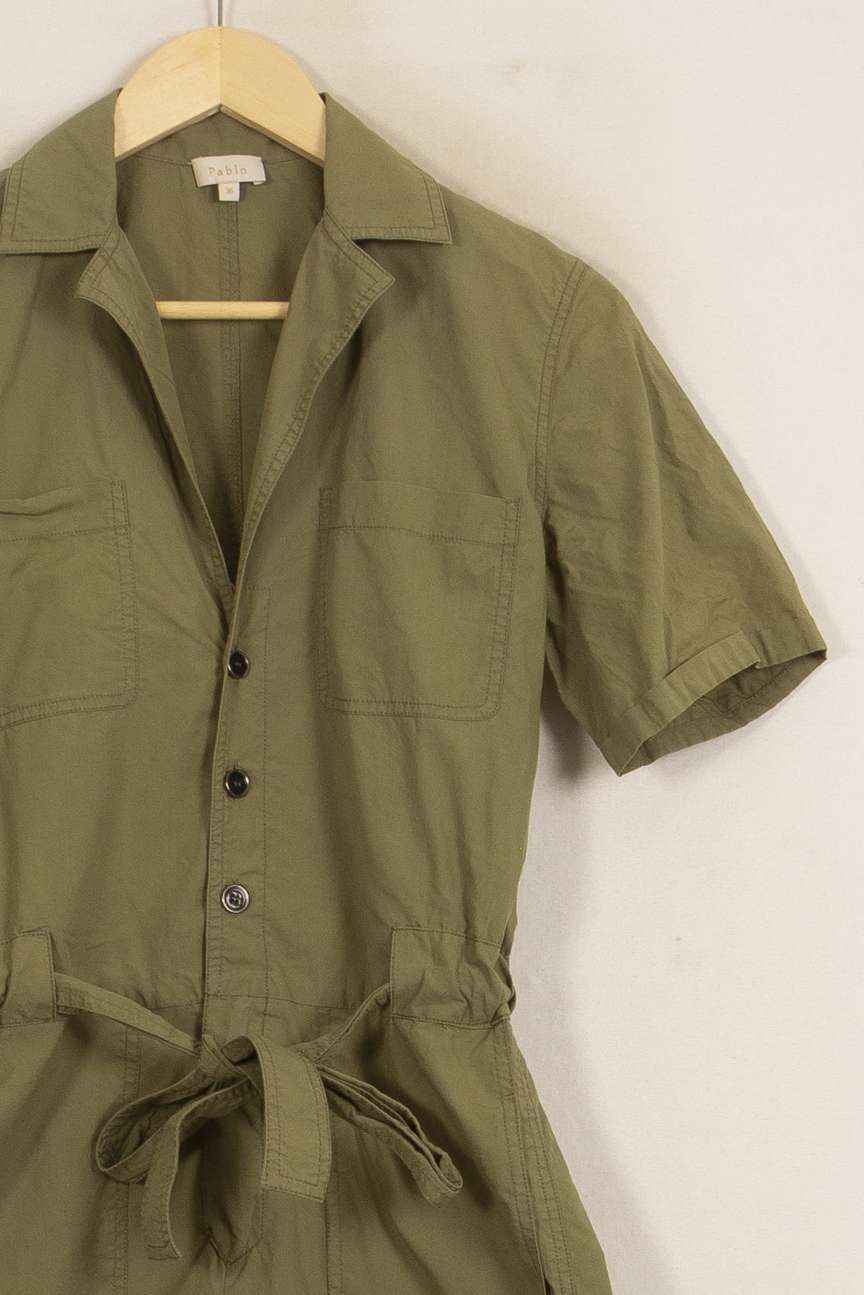 Combishort Vert - Taille S/36 de la marque Pablo | PARAD51670 - Vendu par Paradigme - Image 3