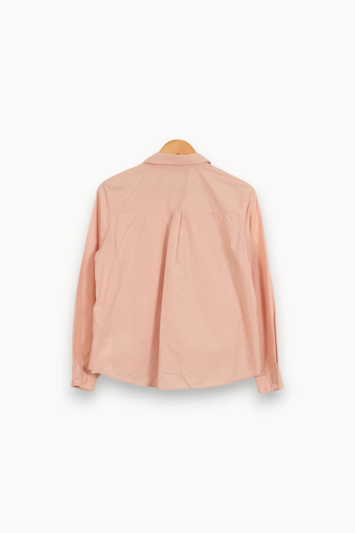 Chemise Rose - Taille M/38 de la marque Sézane | PARAD51671 - Vendu par Paradigme - Image 4