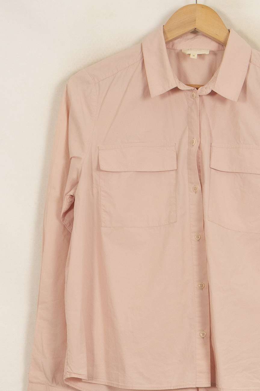 Chemise Rose - Taille M/38 de la marque Sézane | PARAD51671 - Vendu par Paradigme - Image 3