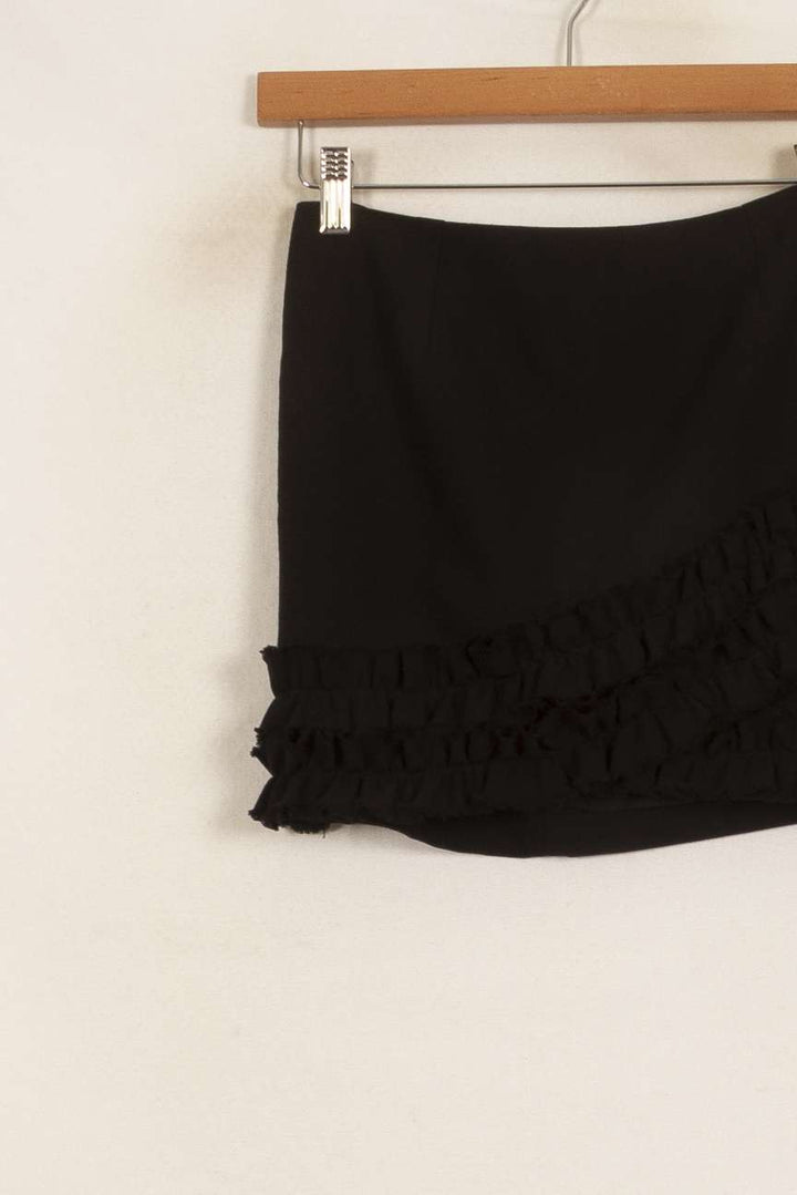 Jupe Volantée Noire - Taille XS/34