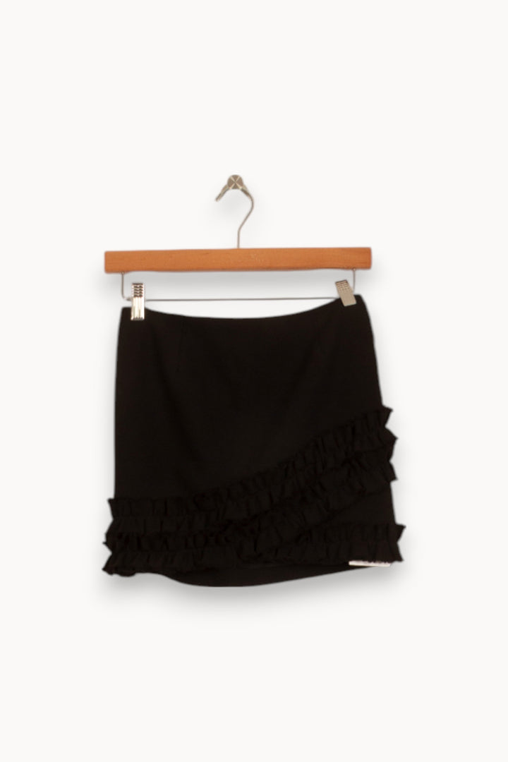 Jupe Volantée Noire - Taille XS/34