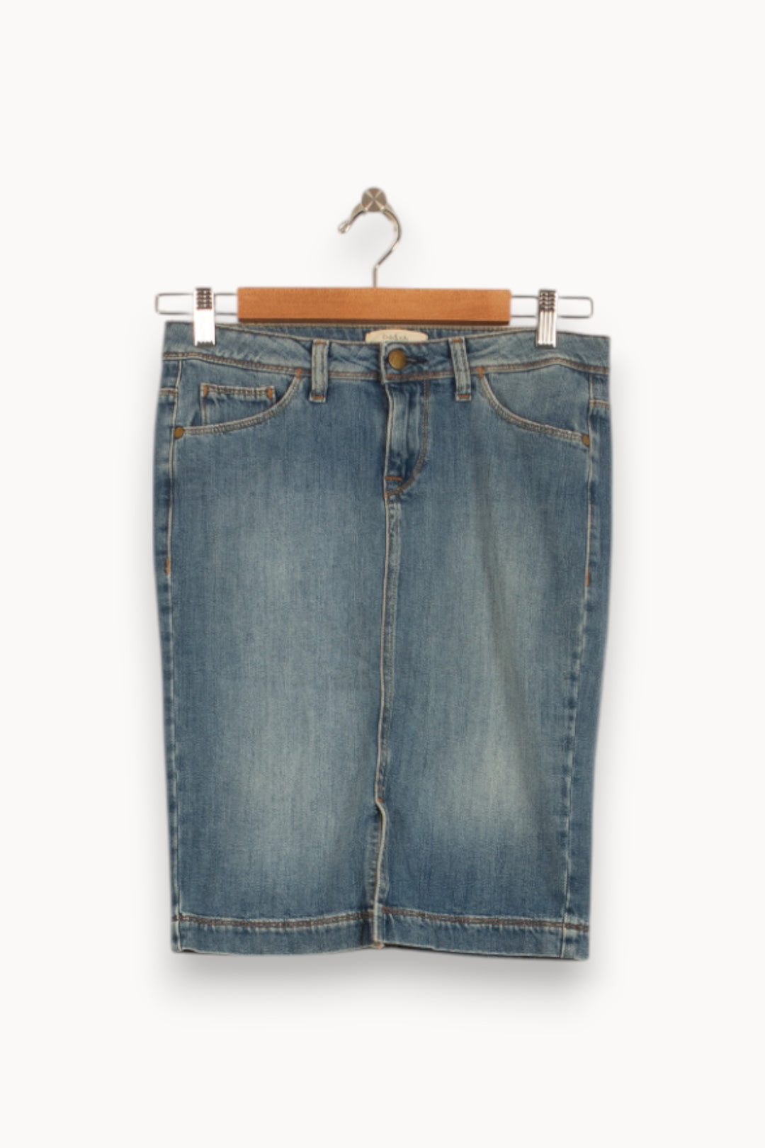 Jupe Crayon Bleue - Taille XS/34 de la marque ba&sh | PARAD51680 - Vendu par Paradigme - Image 2
