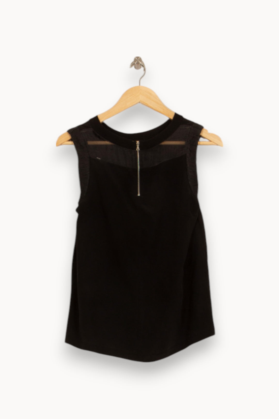 Débardeur Noir - Taille XS/34 de la marque Sandro | PARAD51684 - Vendu par Paradigme - Image 4
