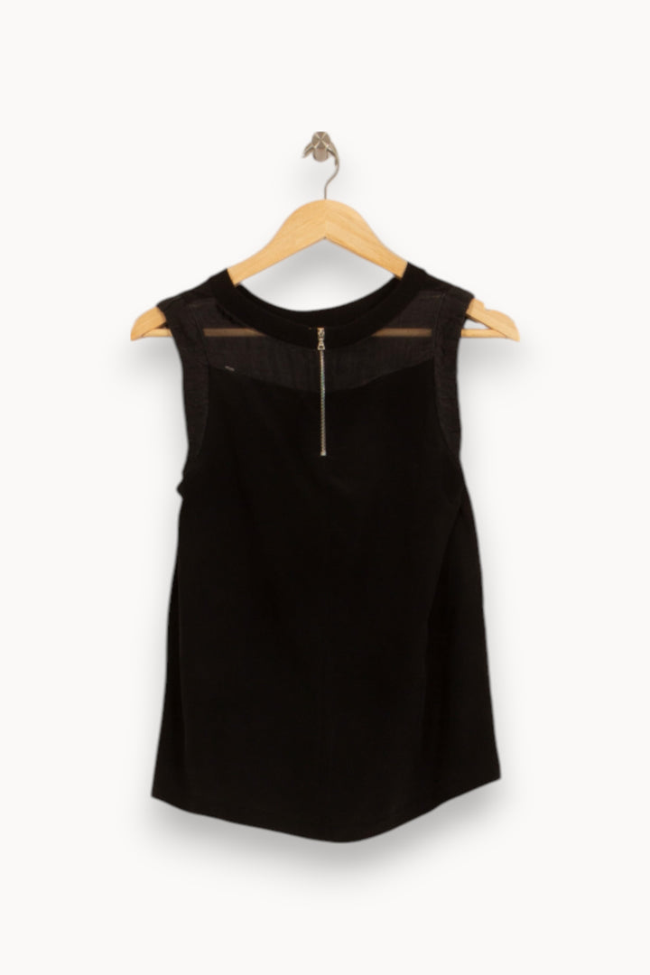 Débardeur Noir - Taille XS/34 de la marque Sandro | PARAD51684 - Vendu par Paradigme - Image 4