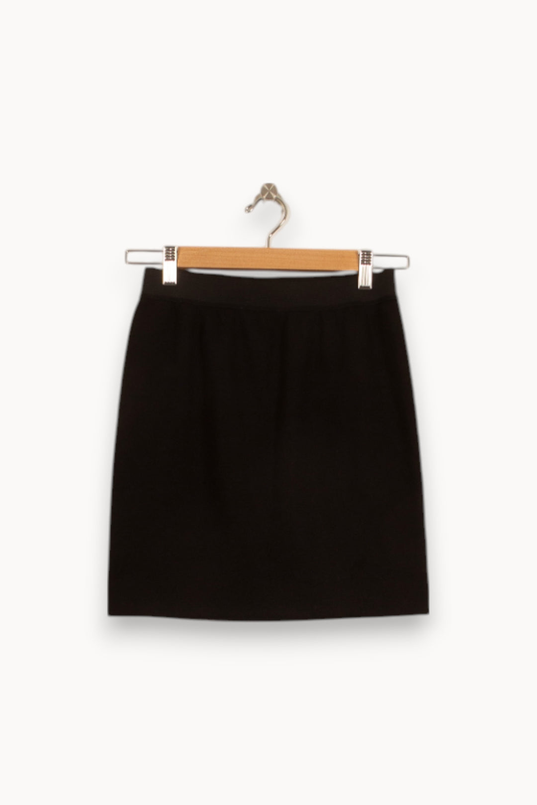Jupe Courte Noire - Taille S/36 de la marque Sandro | PARAD51686 - Vendu par Paradigme - Image 4