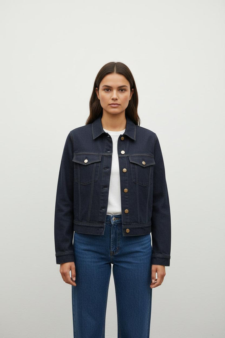 Veste En Jean Bleue - Taille XS/34