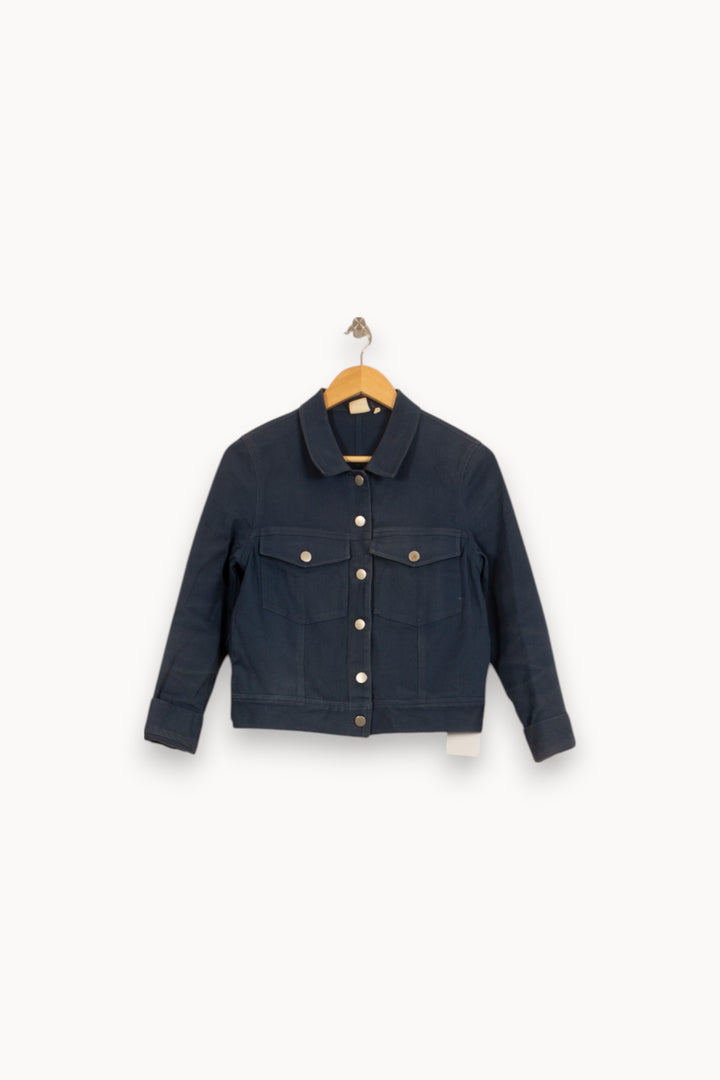 Veste En Jean Bleue - Taille XS/34 de la marque Marie Sixtine | PARAD51687 - Vendu par Paradigme - Image 2