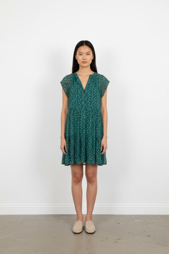 Robe Courte Verte - Taille XS/34