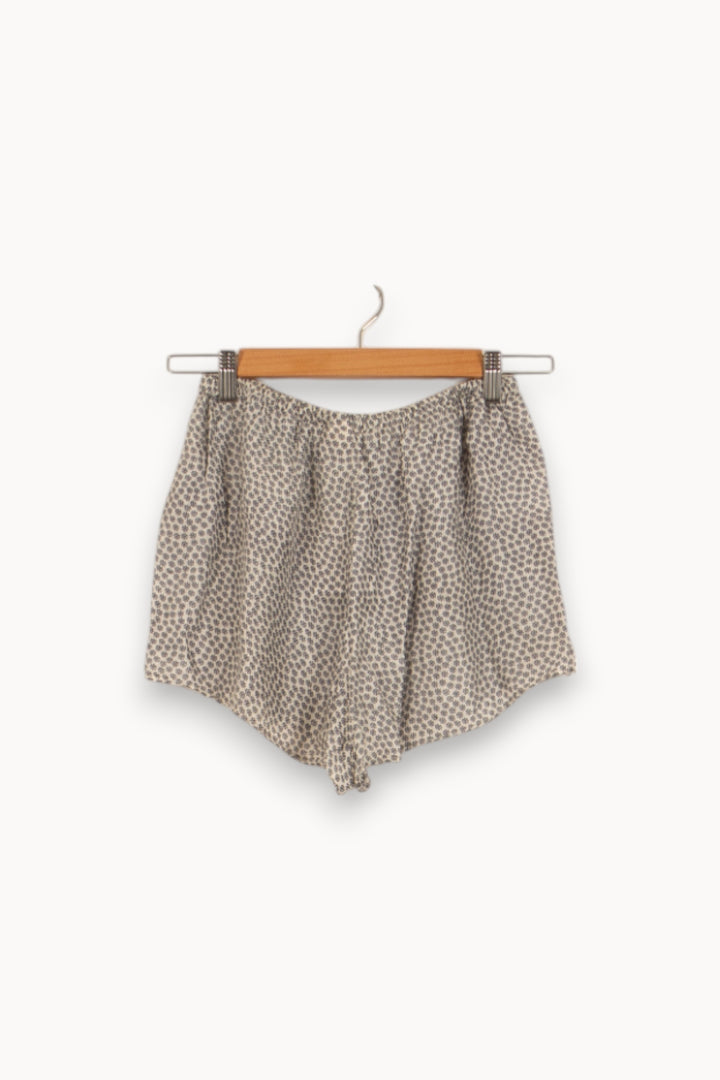 Short Bleu et Blanc - Taille S/36 de la marque American Vintage | PARAD51694 - Vendu par Paradigme - Image 4